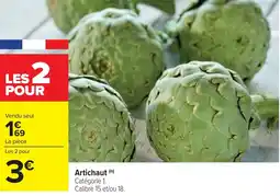 Cora x Carrefour Artichaut offre