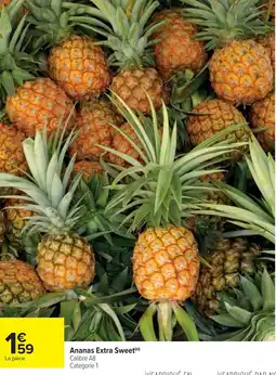 Cora x Carrefour Ananas extra sweet offre