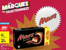 Cora x Carrefour Barres glacées family pack mars offre