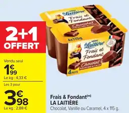 Cora x Carrefour Frais & fondant la laitière offre