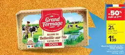 Cora x Carrefour Beurre de belleville-sur-vie grand fermage offre