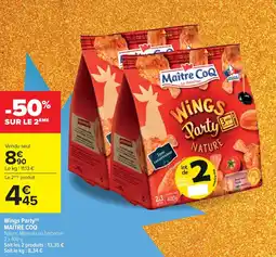 Cora x Carrefour Wings party maître coq offre