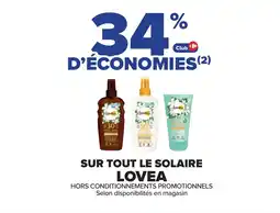 Cora x Carrefour Sur tout le solaire lovea offre