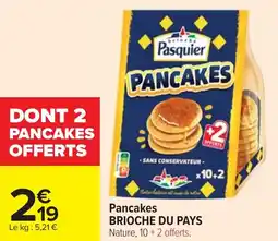 Cora x Carrefour Pancakes brioche du pays offre