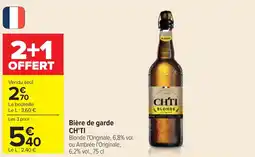 Cora x Carrefour Bière de garde chiti offre