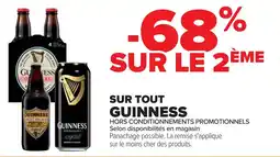 Cora x Carrefour Sur tout guinness offre