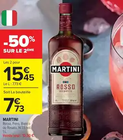 Cora x Carrefour Martini offre