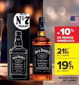 Cora x Carrefour Tennessee whisky jack daniels offre
