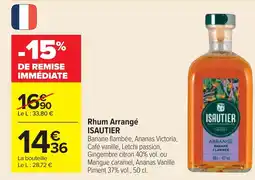 Cora x Carrefour Rhum arrangé isautier offre