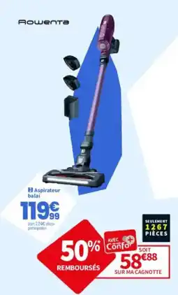Conforama ROWENTA Aspirateur balai offre