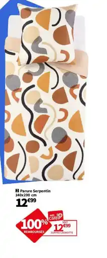 Conforama Parure Serpentin offre