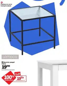 Conforama LOMOCO Bout de canapé offre