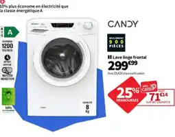 Conforama CANDY Lave linge frontal offre