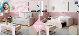 Conforama Canapé convertible 2 places Mika offre