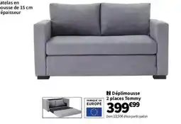 Conforama Déplimousse 2 places Tommy offre