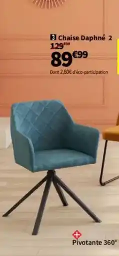Conforama Chaise Daphné 2 offre