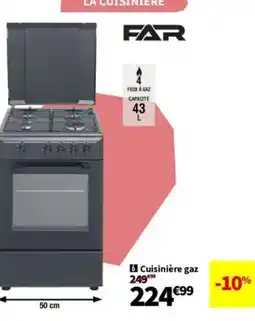 Conforama FAR Cuisinière gaz offre