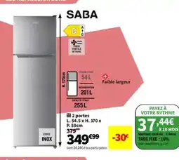 Conforama SABA 2 portes offre