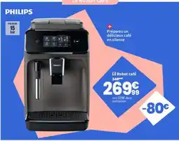 Conforama PHILIPS Robot café offre