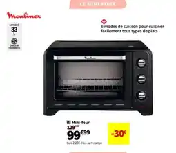 Conforama MOULINEX Mini four offre