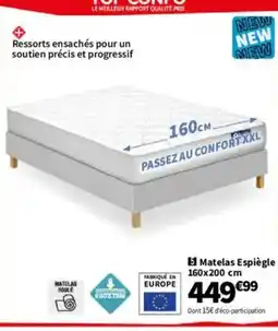 Conforama Matelas Espiègle offre