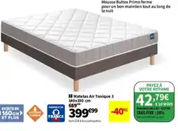 Conforama Matelas Air Tonique 3 offre