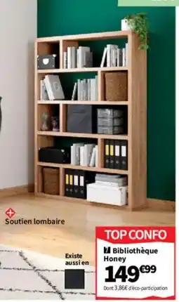 Conforama Bibliothèque Honey offre