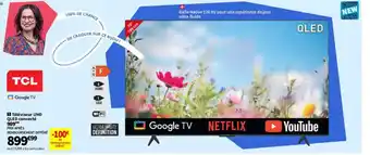 Conforama TCL Téléviseur UHD QLED connecté offre