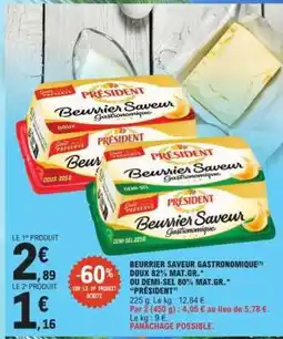E.Leclerc Beurrier Saveur Gastronomique offre