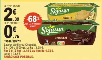 E.Leclerc Sojasun offre