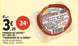E.Leclerc FROMAGE DE CHÈVRE offre