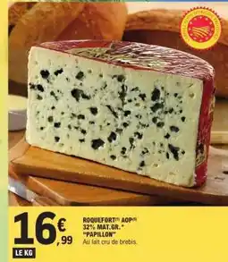 E.Leclerc Roquefort Aop offre