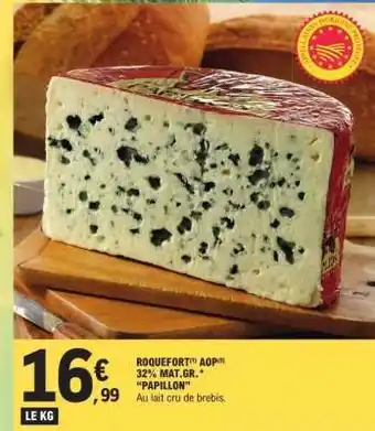 E.Leclerc Roquefort Aop offre