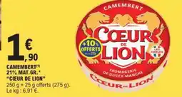 E.Leclerc Camembert offre