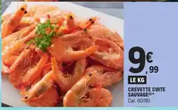 E.Leclerc Crevette Cuite Sauvage offre