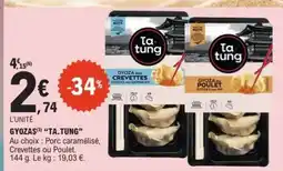 E.Leclerc GYOZAS TA.TUNG offre