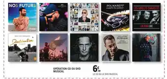E.Leclerc Opération CD ou DVD Musical offre