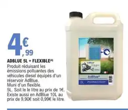 E.Leclerc ADBLUE 5L + FLEXIBLE offre