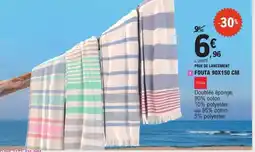 E.Leclerc FOUTA 90X150 CM offre