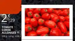 E.Leclerc Tomate cerise allongée offre