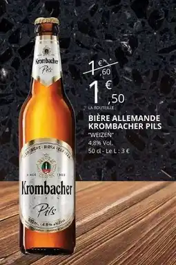 E.Leclerc BIÈRE ALLEMANDE KROMBACHER PILS offre