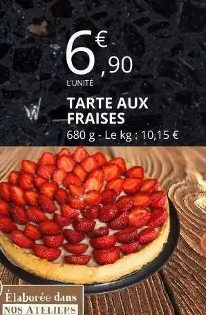 E.Leclerc Tarte Aux Fraises offre