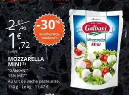E.Leclerc MOZZARELLA MINI offre