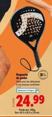 Raquette de padel
