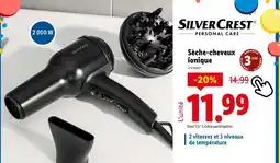 Lidl Sèche-cheveux ionique offre