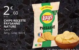 E.Leclerc CHIPS RECETTE PAYSANNE NATURE offre