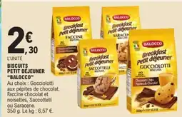 E.Leclerc BISCUITS PETIT DÉJEUNER BALOCCO offre