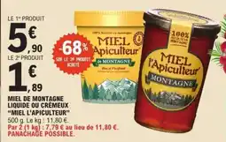 E.Leclerc Miel de Montagne offre