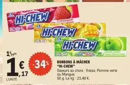E.Leclerc BONBONS À MÂCHER “HI-CHEW” offre