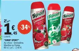 E.Leclerc SIROP “SPORT” offre